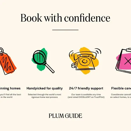 Plum Guide - The Poolside Collage *